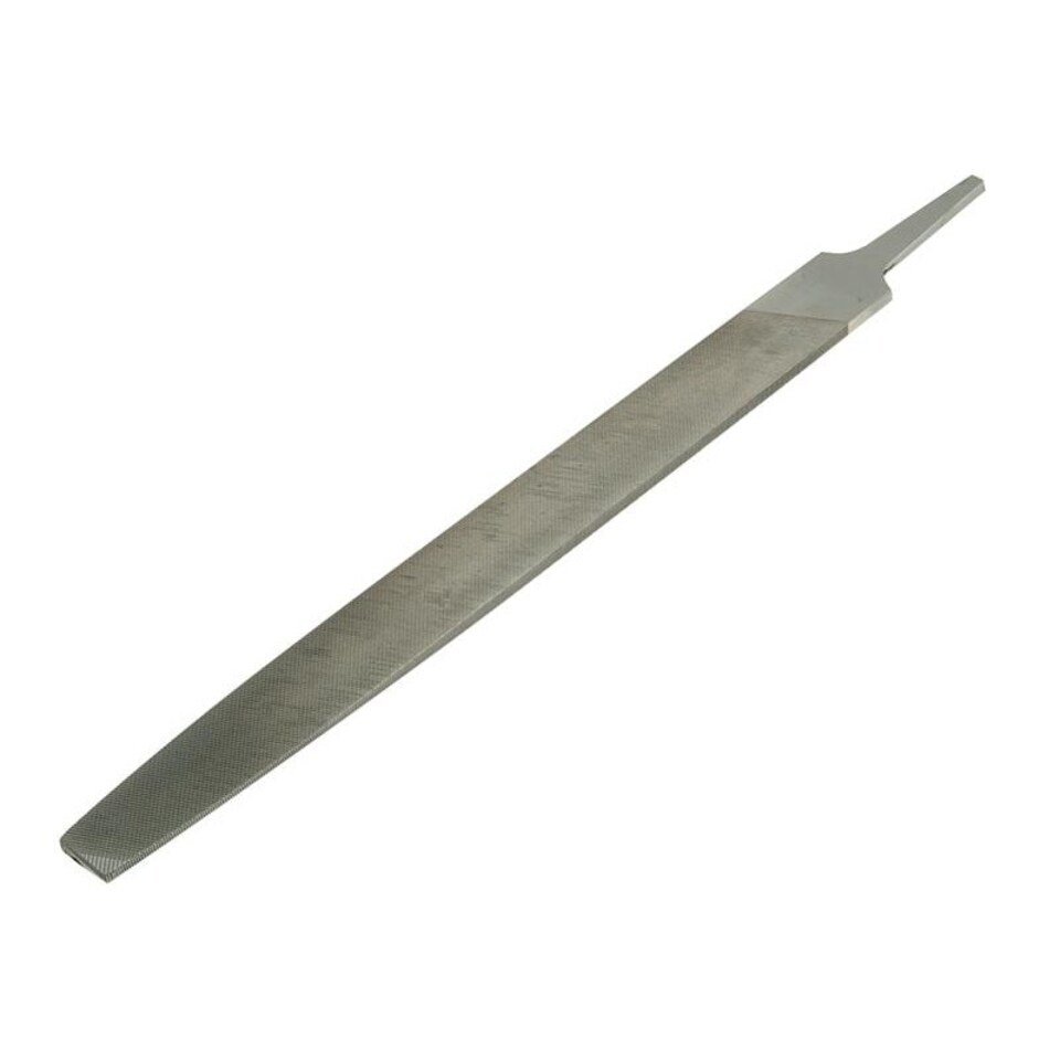 Bahco Flat Second Cut File Unhandled - Multi Colour - 100mm (4in)