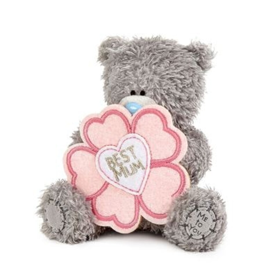 image 1 of Me to You 'Best Mum' Plush 10cm High Official Mother's Day Collection