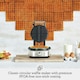 image 2 of Sage The No-Mess Waffle Maker, With Non-Stick Surface, No Mess Moat & Browning Control - Brushed Stainless Steel