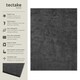 image 2 of Rug Zonelle - short pile and ultra-soft, rectangular or round Grey | Anthracite | 140 x 200 cm