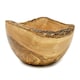 image 2 of Verano Spanish Ceramics Olive Wood Handmade Bowl - 18cm | Brown | 1