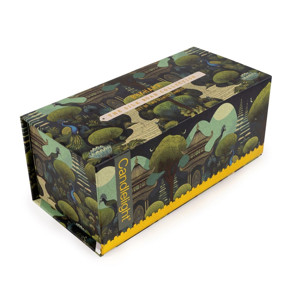 image 1 of The Silk Road Collection Bukhara Candle Duo Gift Set