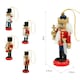 image 3 of The Christmas Workshop 5PK Wooden Nutcrackers