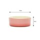 image 5 of Scruffs Ceramic Ombre Pet Food Bowl 13cm | Pink | 1