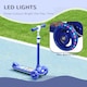 image 5 of AIYAPLAY Kids 3 Wheel Scooter for 2-6 Years Old w/ Adjustable Height, LED Light, TPE Handlebar 