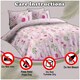 image 4 of VELVETIO Samantha Complete Duvet Cover Set with Fitted Sheet Breathable Bedding Quilt