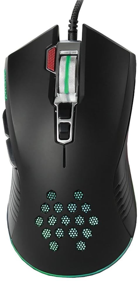 image 1 of GAMEMAX - Razor RGB Optical Gaming Mouse, Black