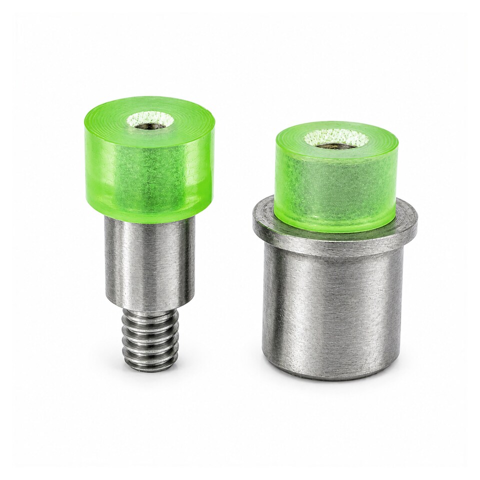image 1 of 10mm Flat Diamante Rhinestone Rivets Setting Die Set Tool Kit