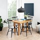 image 4 of Riano Dining Chairs in Black Set of 2