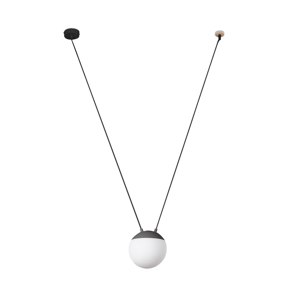 Mine 1 Light Grey Suspension Pendant, E27