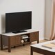image 4 of Southampton TV Unit 2 Doors 1 Shelf in Ceramic Cream Cream