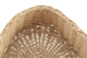 image 3 of Grey Heart Shape Willow Basket | Brown