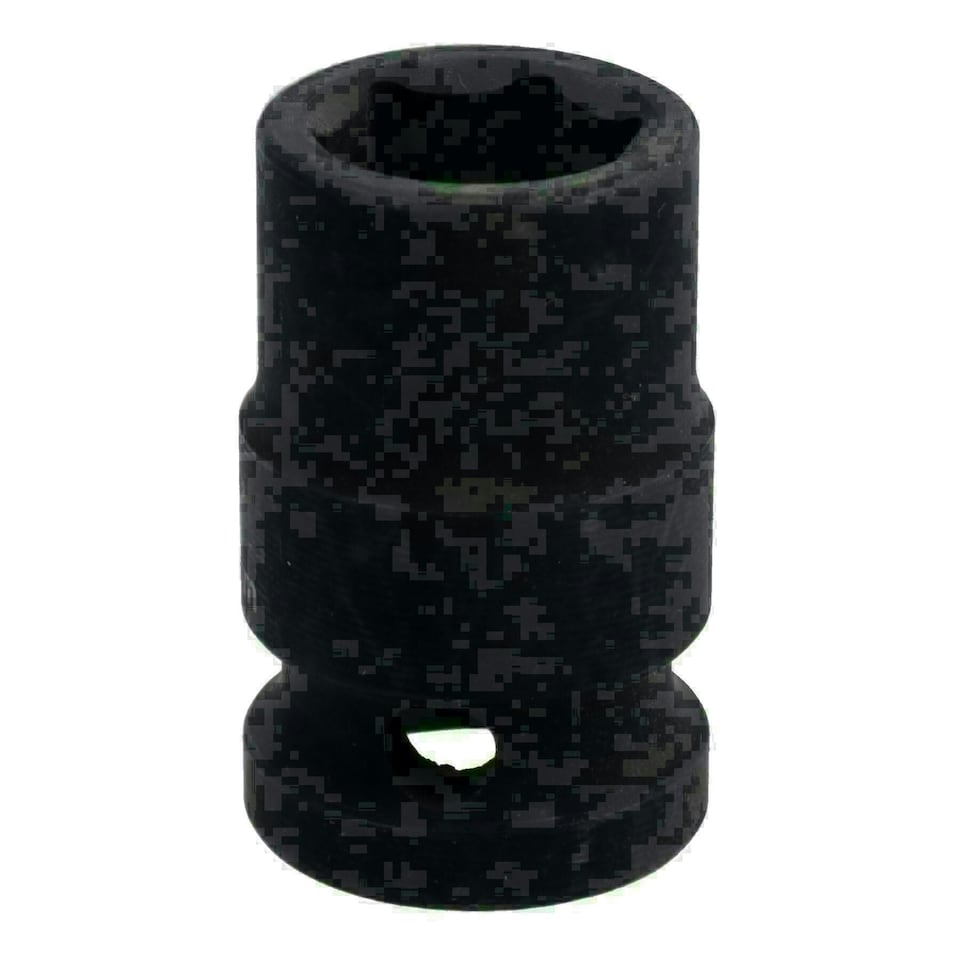 image 1 of 14mm Metric Shallow Impact Impacted European Style Socket 1/2" Drive 6 Sided