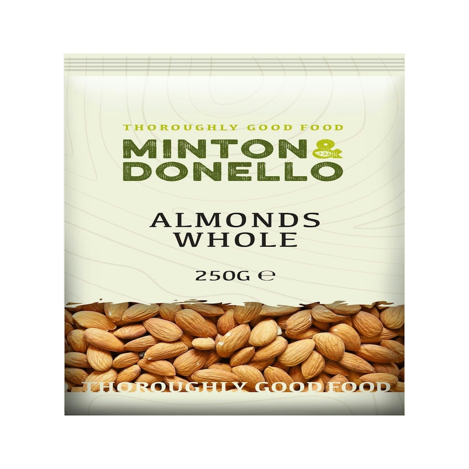 image 1 of Minton & Donello Whole Almonds 6 x 250g