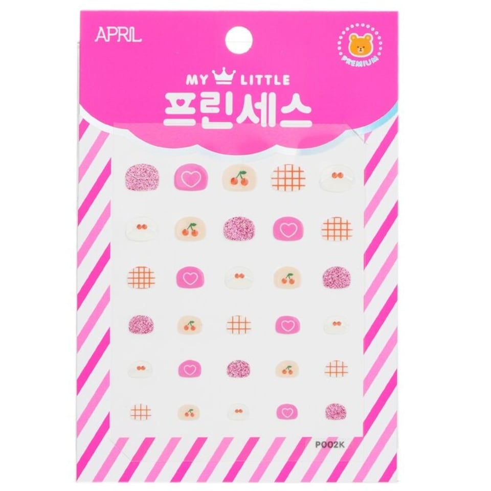 image 1 of Princess Kids Nail Sticker - # P002k - 1pack Multi