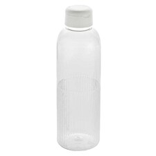 XD Collection Ripple RPET 750ml Water Bottle | White | White | 1