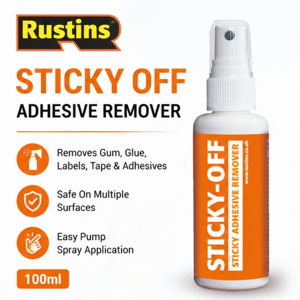 image 1 of Rustins Sticky Off 100Ml