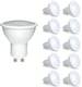 image 1 of LED Lamp- 7W GU10 Plastic Body SMD DIMMABLE LED, 500Lm 3000K (pack of 10pcs)