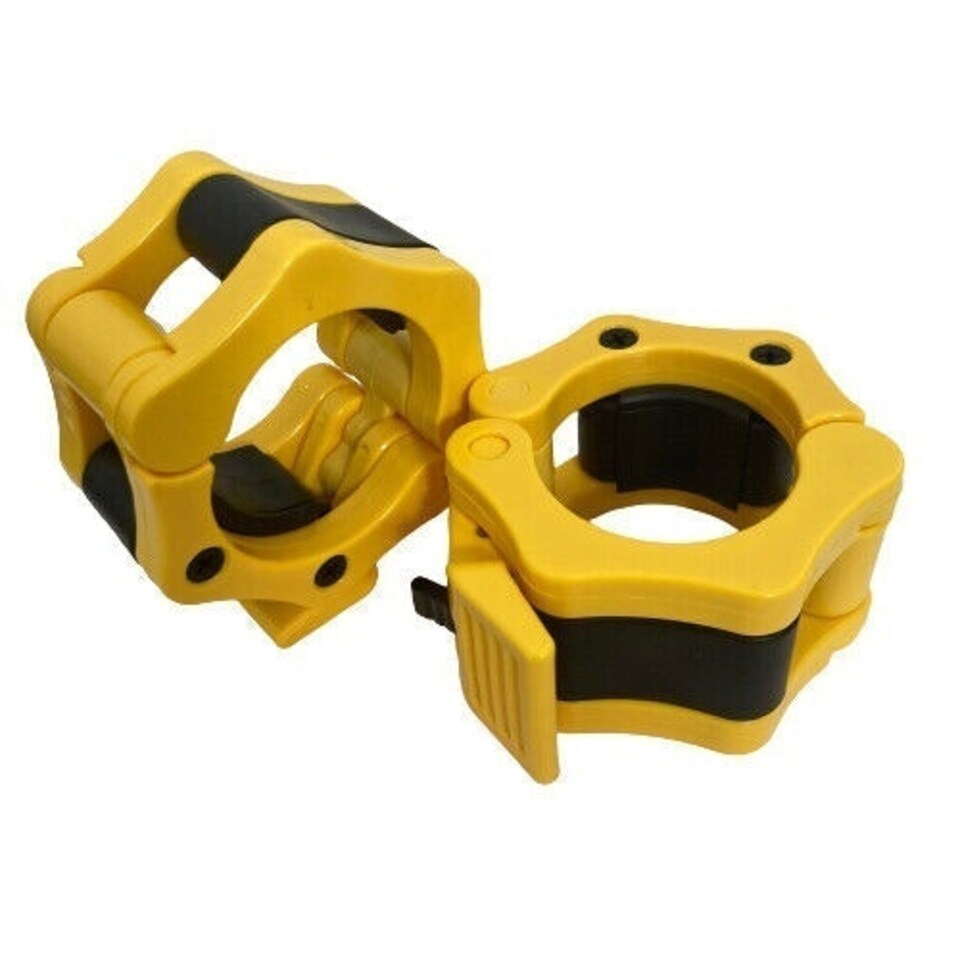 image 1 of Quick Release Barbell Collars 2" 50mm Lock Jaw Clamps