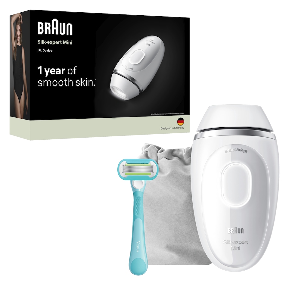 image 1 of Braun IPL Silk·expert Mini, At Home Hair Removal, PL1114
