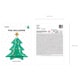 image 4 of Christmas Tree Standing Giant Air Fill Foil Balloon 94cm / 37 in