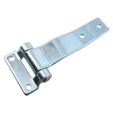 Heavy Duty 145mm Strap Hinge Locker Door Hatch Zinc Plated 4mm Thick Silver