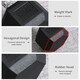 image 5 of HOMCOM 17.5KG Single Rubber Hex Dumbbell Portable Hand Weights Home Gym