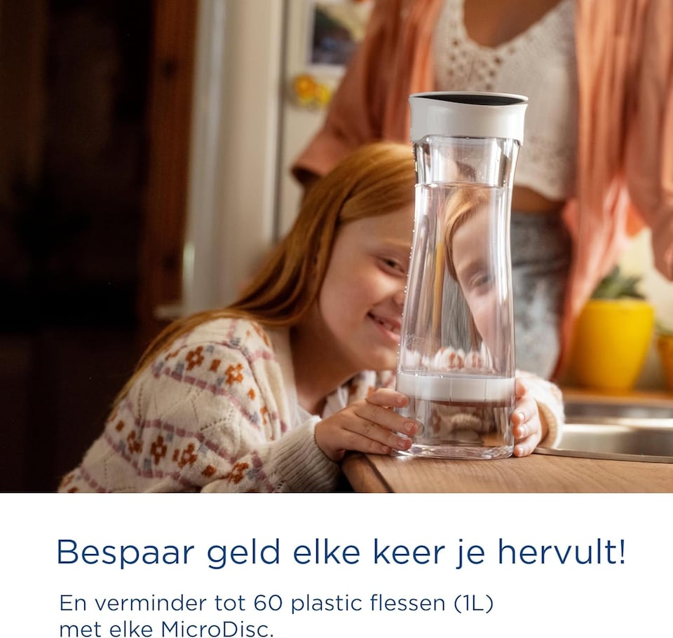 image 1 of BRITA Fill and Serve Water Filter Carafe, 1.3L, Dark Grey