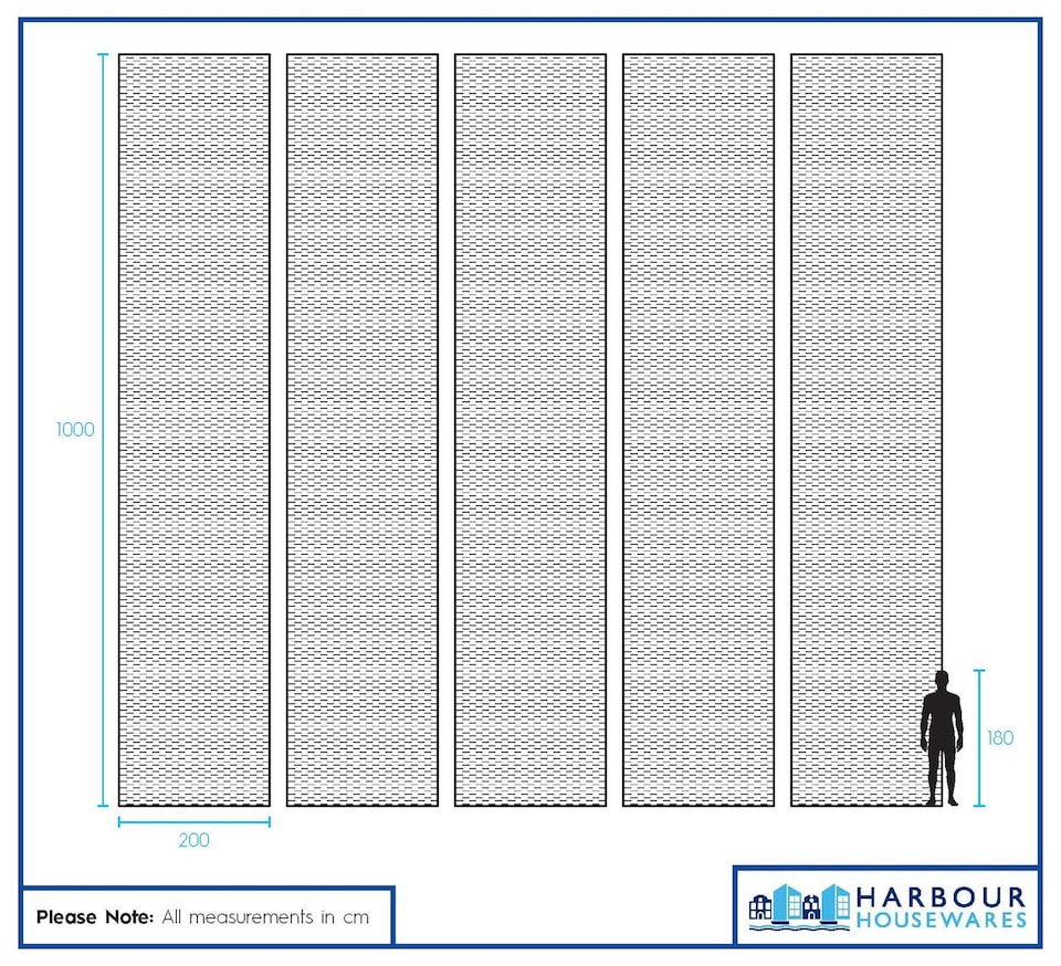 image 1 of Harbour Housewares Plant Fleece Frost Protection - 10M x 10M (5 Rolls) | White | White