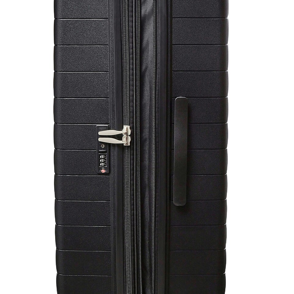 image 1 of Rock Palma 3pc Set Suitcases Black