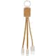 image 1 of Bates Cork 3 in 1 Charging Cable - Natural - One Size