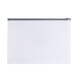 image 6 of Pack of 12 A6 Clear Zippy Bags with Grey Zip