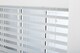 image 6 of FURNISHED Faux Wood Venetian Blinds 50mm Trimmable Waterproof Easy Fit Window Blinds | White | White | (W) 170cm x (L) 150cm