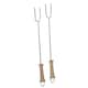 image 2 of Forks: 43cm BBQ Forks Set of 2, Stainless Steel | Silver