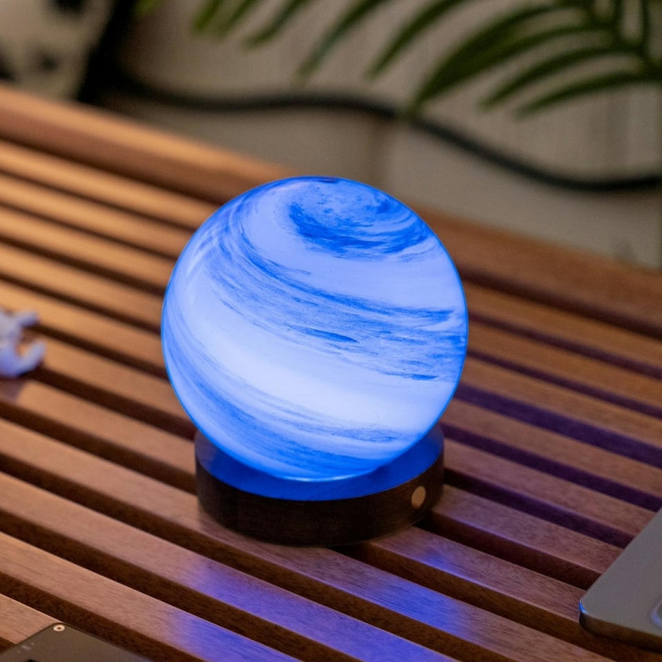 image 1 of Gingko Mini AstraGlass Desk Lamp Multi | Polar Cloud