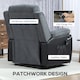 image 8 of HOMCOM Power Lift Riser and Recliner Chair with Remote Control, Dark Grey | Grey | One Size