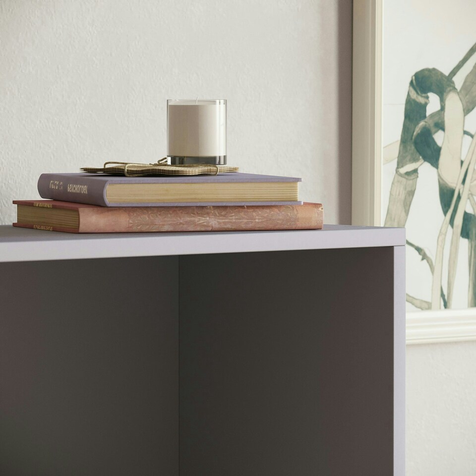 image 1 of Vida Designs Cambridge 4 Tier Large Bookcase Display Storage, Grey