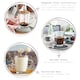 image 2 of LAV Vega Glass Coffee Mugs - 300ml - Clear - Pack of 6 | Clear | Transparent | 6