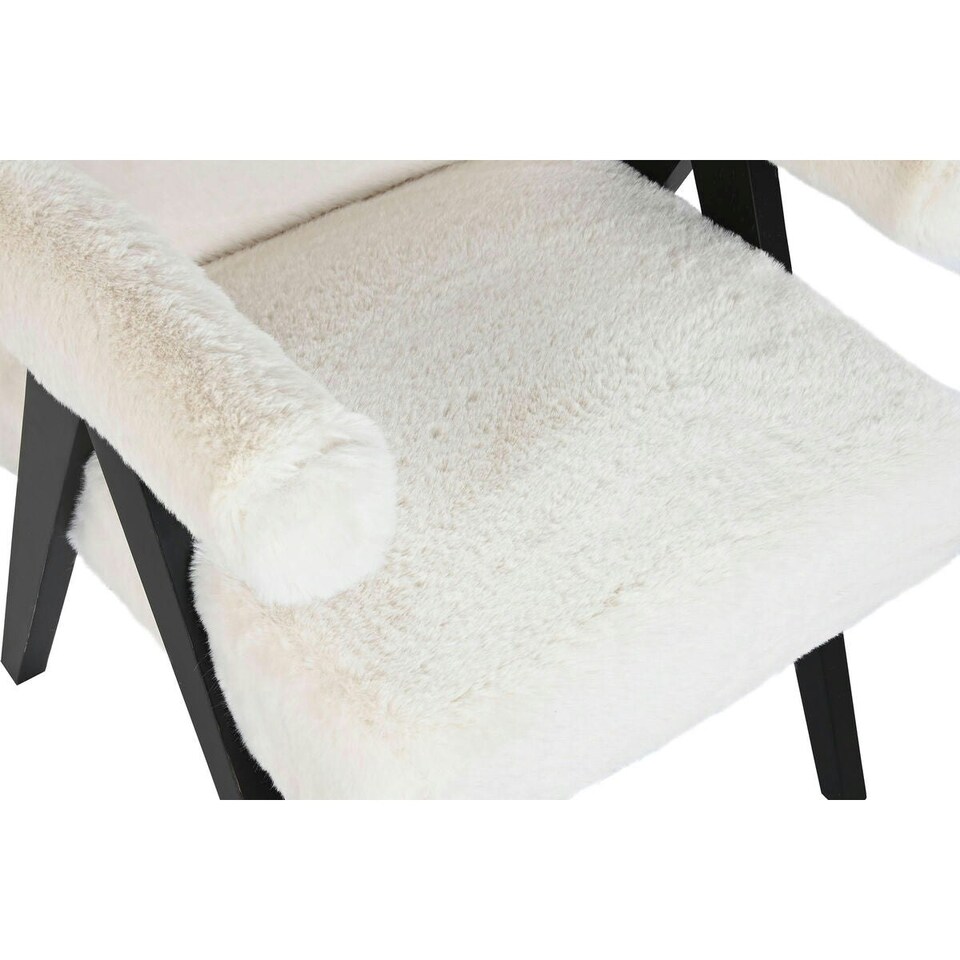 image 1 of Armchair Home ESPRIT White Wood 54 x 64 x 86 cm N/A