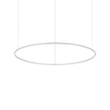Hulahoop LED Decorative Round Integrated Pendant Light White, 3000K