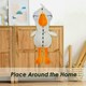 image 4 of Zipper Goose Goose Duck Soft Toy Cute Plushie Huggable Cuddly 30cm White