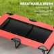 image 6 of PawHut Raised Dog Bed with Breathable Mesh for Large Dogs | Red | L