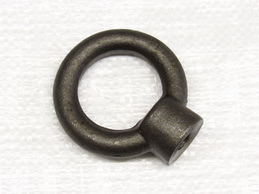 M12 Commercial Eyenut Self Colour (12MM Eye Nut Metric Drop Forged)