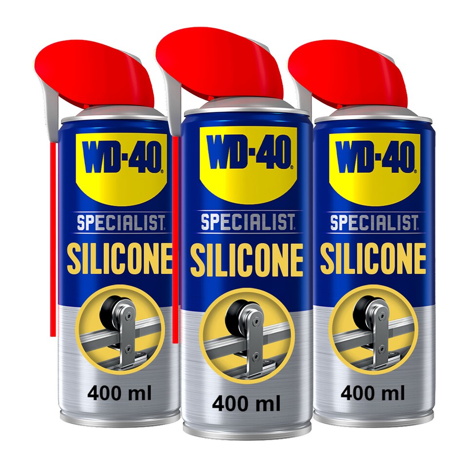 image 1 of WD-40 Specialist Silicone Lubricant All-Weather Protection 400ml, 3 Pack