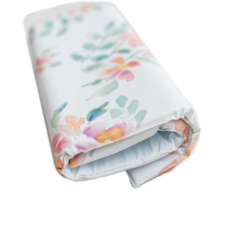 image 1 of The Gilded Bird Travel Baby Changing Mat - Pretty Stems
