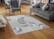 image 2 of Decorative Swans Designer Rug | Multi
