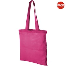 Bullet Carolina Cotton Tote (Pack Of 2) - Magenta - 38 x 42 cm Purple