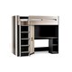 image 4 of Woodgrain and Anthracite Highsleeper - Single 3ft (90cm)