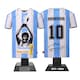 image 4 of RadStuff Metal Alloy Football Shirt - Maradona The Immortal 1977-94