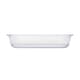 image 7 of Argon Tableware Optical Square Glass Oven Dish - 24cm x 21cm | Clear | Clear | 24cm x 21cm